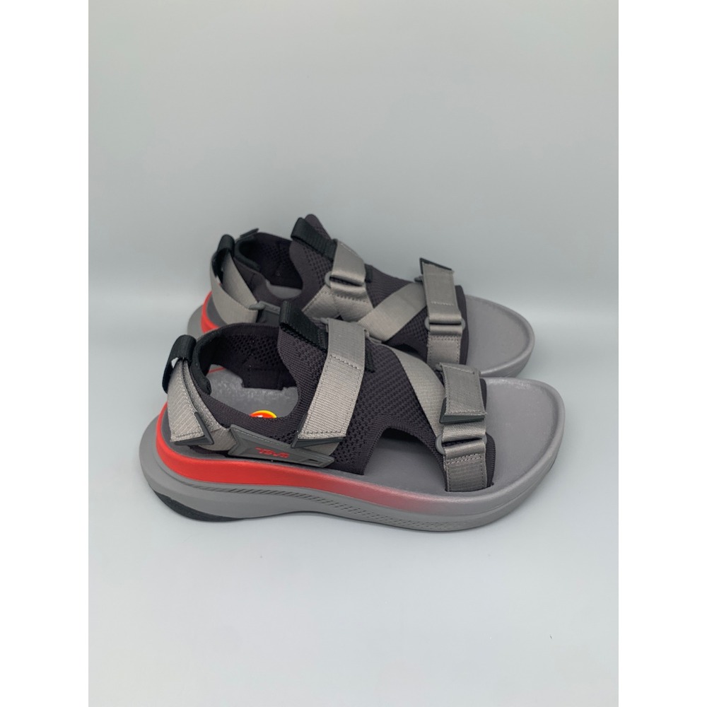 Teva Aventrail Trail Running Sandals Gray Red 1156150 Men's Sz 9 EU 42 NEW